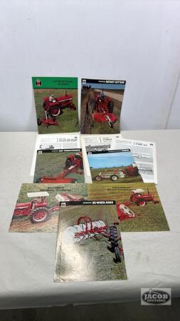LOT OF INTERNATIONAL IMPLEMENT BROCHURES