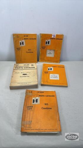ASSORTMENT OF INTERNATIONAL PARTS CATALOGUES