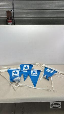 LOT OF STARLINE STRINGLINE PENNANTS