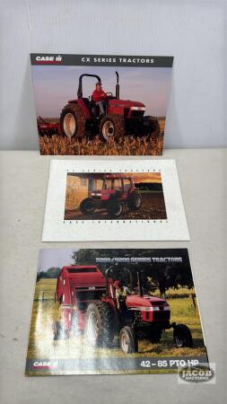 ASSORTED LOT OF CASE TRACTOR BROCHURES