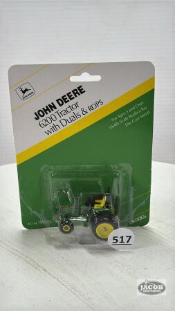JOHN DEERE 6200 WITH DUALS & ROPS