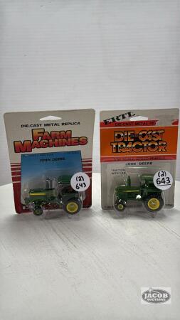 (2) 40 SERIES JOHN DEERE TRACTORS