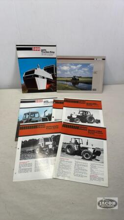 CASE TRACTOR BROCHURE LOT