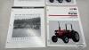 ASSORTMENT OF CASE INTERNATIONAL TRACTOR BROCHURES - 6