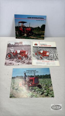 4PC SALES BROCHURES OF MCCORMICK & CASE