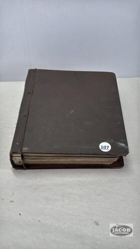 BINDER W/ INT. BLUE RIBBON SERVICE TRAINING COURSE