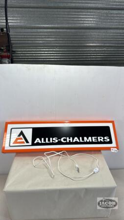 ALLIS CHALMERS LIT SIGN