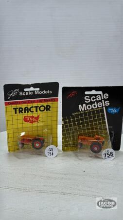 (2) NARROW FRONT TRACTORS