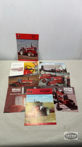 ASSORTED INTERNATIONAL TRACTOR BROCHURE LOT