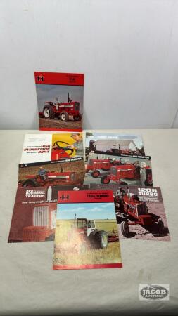 ASSORTED INTERNATIONAL TRACTOR BROCHURE LOT