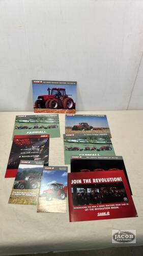 CASE TRACTOR BROCHURE LOT