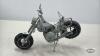 METAL WIRE MOTORCYCLE ON KICK STAND - 2