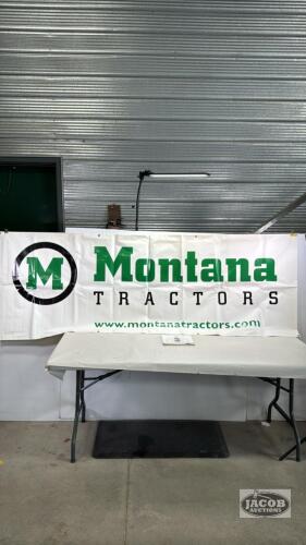 MONTANA TRACTOR VINYL BANNER
