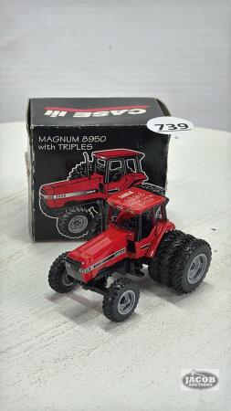 CASE MAGNUM 8950 TRACTOR WITH TRIPLE DUALS
