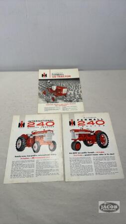 (3) INTERNATIONAL SALES BROCHURES