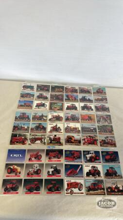 (1) SET OF CASE INTERNATIONAL TRADING CARDS