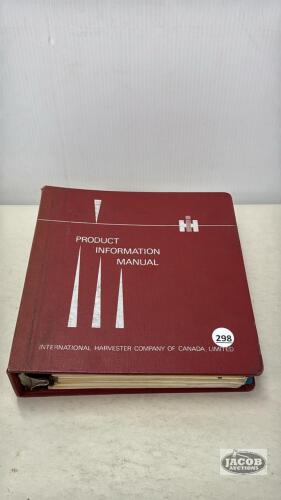 SALESMAN MANUAL FOR INTERNATIONAL TRACTORS