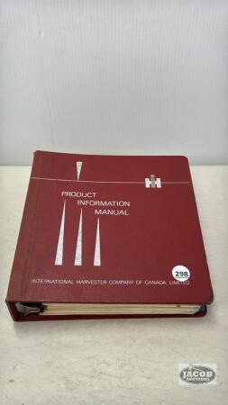 SALESMAN MANUAL FOR INTERNATIONAL TRACTORS