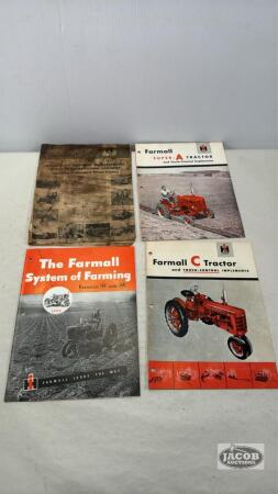 4 PCS INTERNATIONAL SALES BROCHURES