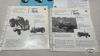 INTERNATIONAL TRACTOR BROCHURES & INFO SHEETS LOT - 8