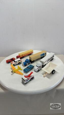ASSORTED LOT OF SEMI'S & OTHER VEHICLES