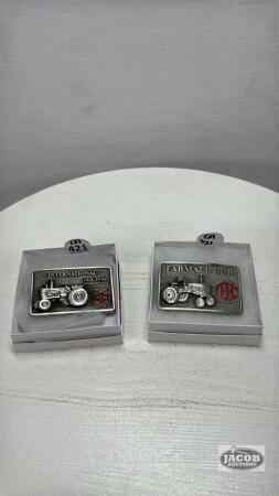 INTERNATIONAL 1026 HYDRO & FARMALL CUB BELT BUCKLES
