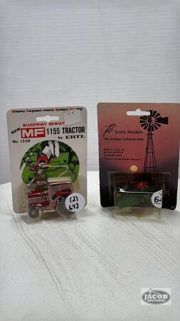 MASSEY FERGUSON 1155 & OLIVER NARROW TRACTOR