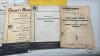 ASSORTMENT OF SETUP INSTRUCTIONS & OWNER MANUALS - 2