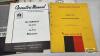 ASSORTMENT OF SETUP INSTRUCTIONS & OWNER MANUALS - 7