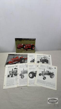 ASSORTED LOT OF INTERNATIONAL TRACTOR BROCHURES