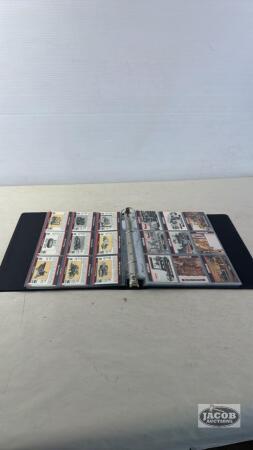 (100) CATERPILLAR TRADING CARDS
