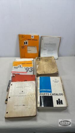 ASSORTMENT OF INTERNATIONAL PARTS CATALOGUES