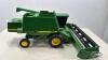 JOHN DEERE 9500 COMBINE W/FLEX & 8 ROW CORN HEAD - 9