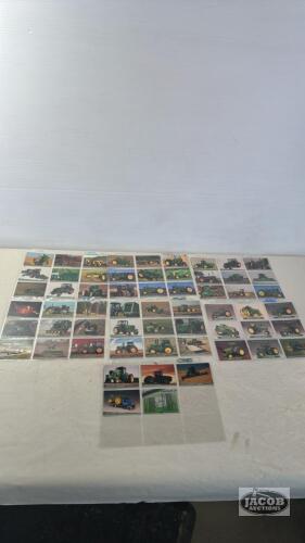(1) SET OF JOHN DEERE TRADING CARDS