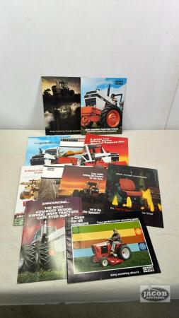 ASSORTED CASE SALES BROCHURE LOT