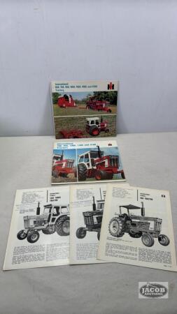 INTERNATIONAL TRACTOR BROCHURE LOT