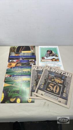QTY OF CALENDARS & (2) NAVISTAR 50 YEAR PAPERS