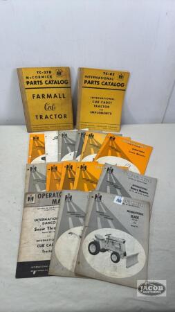 APPROX. 16 INTERNATIONAL OPERATORS MANUALS