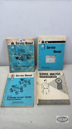 (4) INTERNATIONAL BLUE RIBBON SERVICE MANUALS