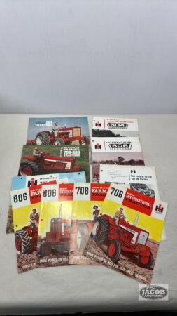 FARMALL & INTERNATIONAL TRACTOR SALES BROCHURES