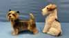 2 Dog Figurines -Made in England - 2