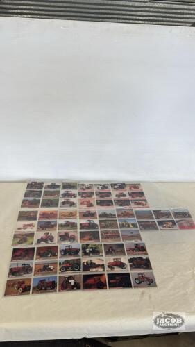 (1) SET OF 50 CASE INTERNATIONAL TRADING CARDS