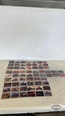 (1) SET OF 50 CASE INTERNATIONAL TRADING CARDS