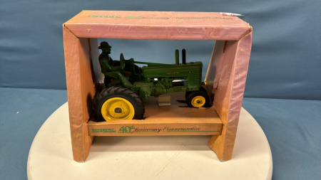 John Deere Model A Tractor -Ertl 40th Anniversary