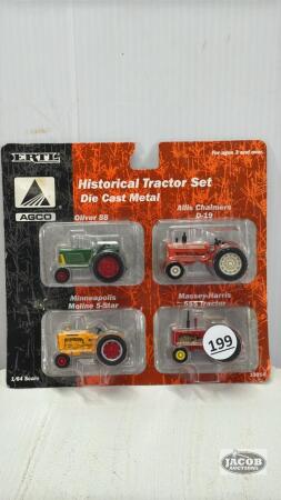 4PC HISTORICAL TRACTOR SET