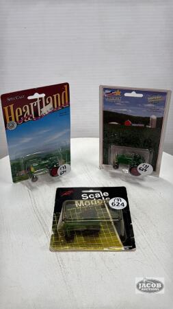 (2) OLIVER 88 TRACTORS & (1) OLIVER SUPER 99 TRACTOR