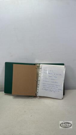 BINDER-ENCYCLOPEDIA OF CONSTRUCTION & FARM TOYS