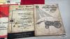ASSORTMENT OF OPERATOR & PARTS CATALOGUES - 6
