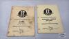 ASSORTMENT OF OPERATOR & PARTS CATALOGUES - 9