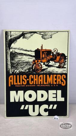 ALLIS-CHALMERS UC REPRO PROMOTIONAL SIGN